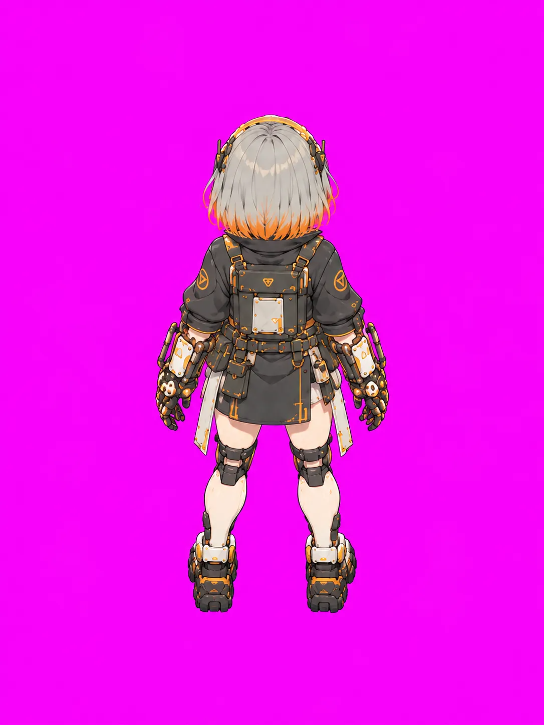 北立つポーズ